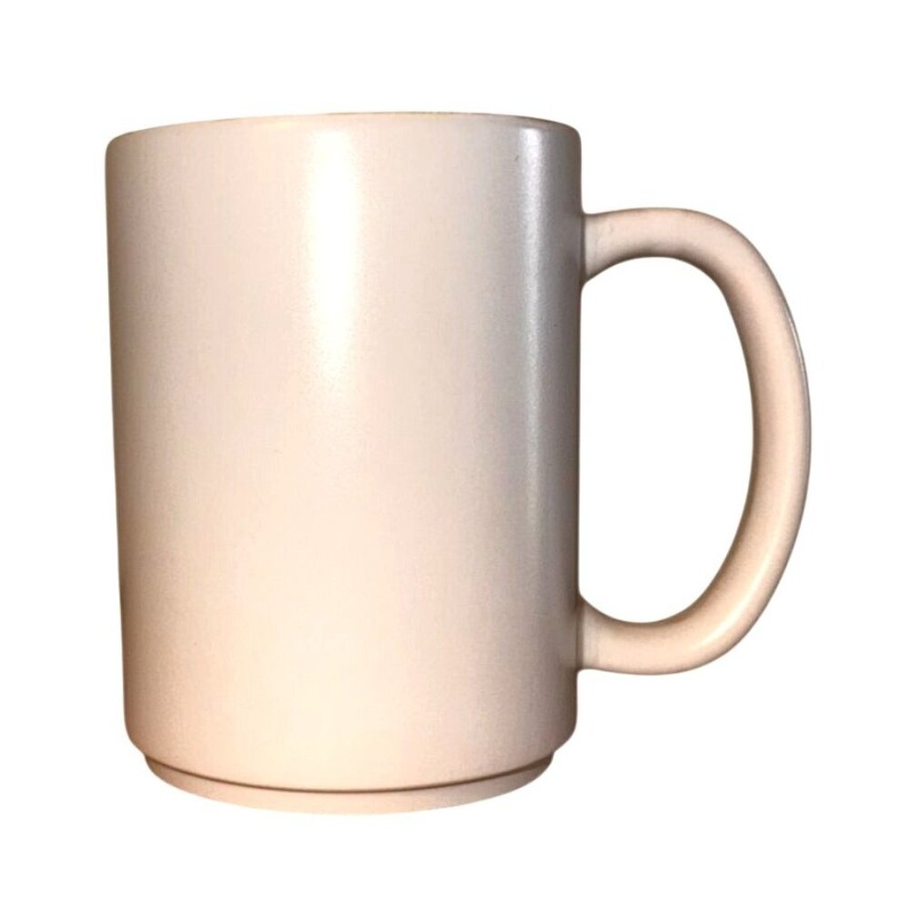 White Ceramic Mug 12 Oz Designpac Dishwasher & Microwave Safe Made In China